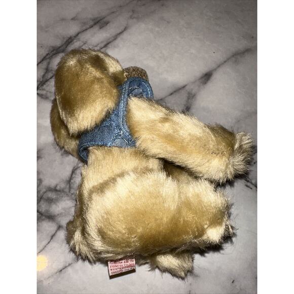 2000 VINTAGE TY Attic Treasures Casey Dog Plush Jointed terrier golden retriever - Picture 4 of 8